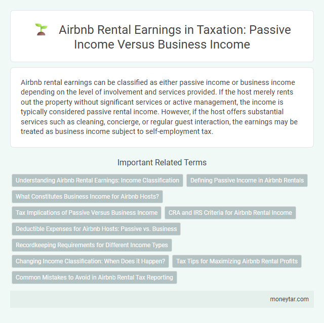 Airbnb Rental Earnings in Taxation: Passive Income Versus Business Income