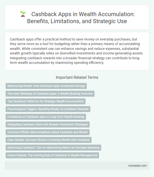 Cashback Apps in Wealth Accumulation: Benefits, Limitations, and Strategic Use