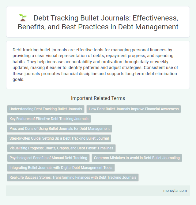 Debt Tracking Bullet Journals: Effectiveness, Benefits, and Best Practices in Debt Management
