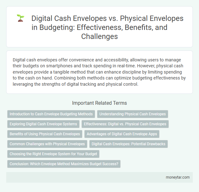 Digital Cash Envelopes vs. Physical Envelopes in Budgeting: Effectiveness, Benefits, and Challenges