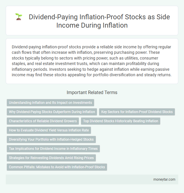 Dividend-Paying Inflation-Proof Stocks as Side Income During Inflation