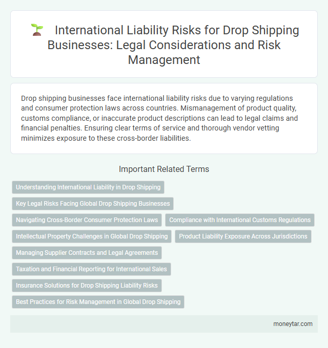 International Liability Risks for Drop Shipping Businesses: Legal Considerations and Risk Management