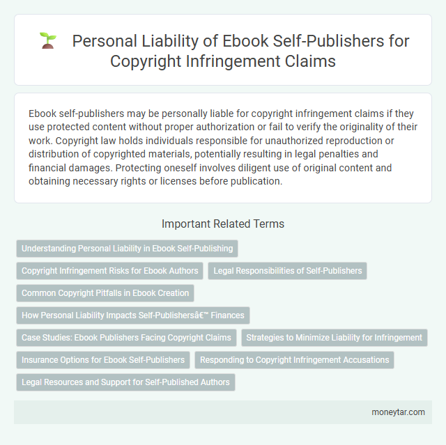 Personal Liability of Ebook Self-Publishers for Copyright Infringement Claims