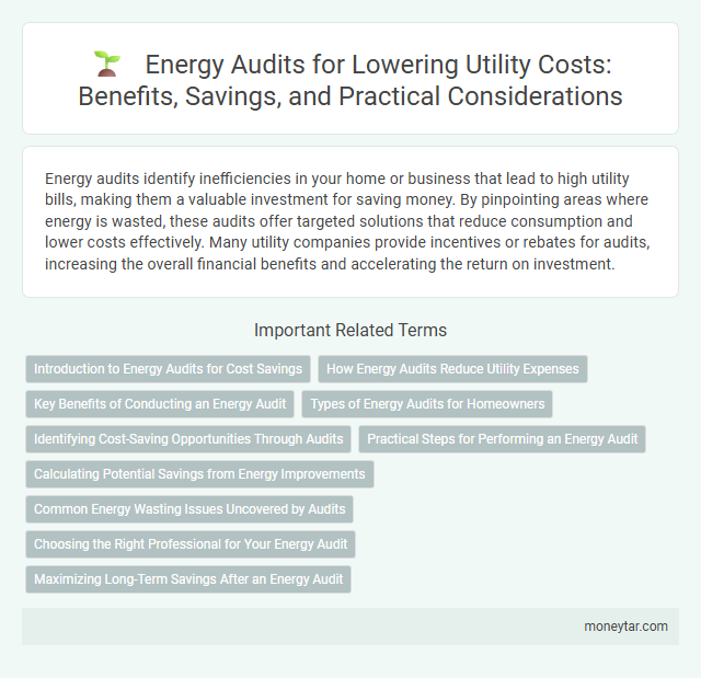 Energy Audits for Lowering Utility Costs: Benefits, Savings, and Practical Considerations