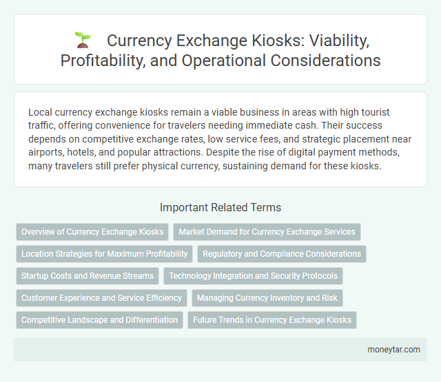 Currency Exchange Kiosks: Viability, Profitability, and Operational Considerations