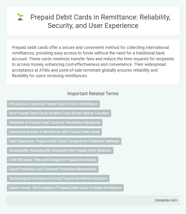 Prepaid Debit Cards in Remittance: Reliability, Security, and User Experience
