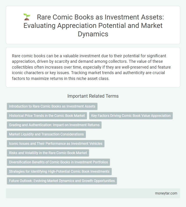 Rare Comic Books as Investment Assets: Evaluating Appreciation Potential and Market Dynamics