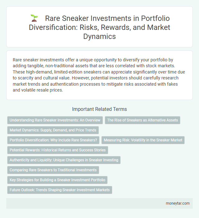 Rare Sneaker Investments in Portfolio Diversification: Risks, Rewards, and Market Dynamics