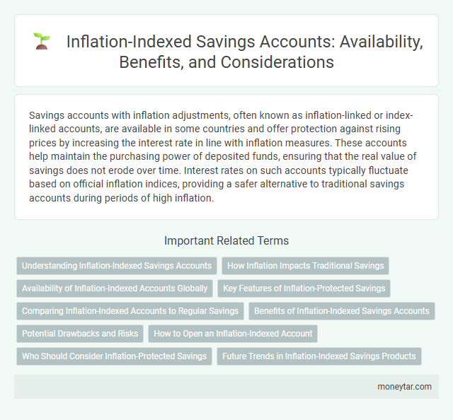 Inflation-Indexed Savings Accounts: Availability, Benefits, and Considerations