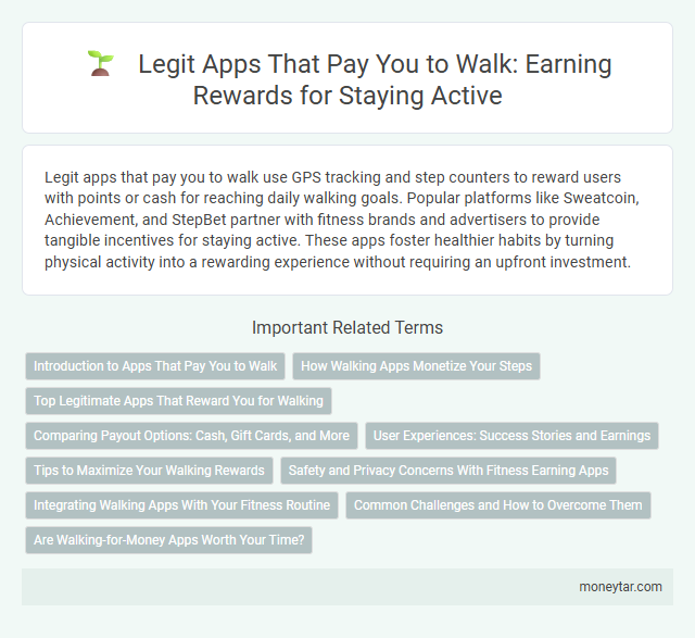 Legit Apps That Pay You to Walk: Earning Rewards for Staying Active
