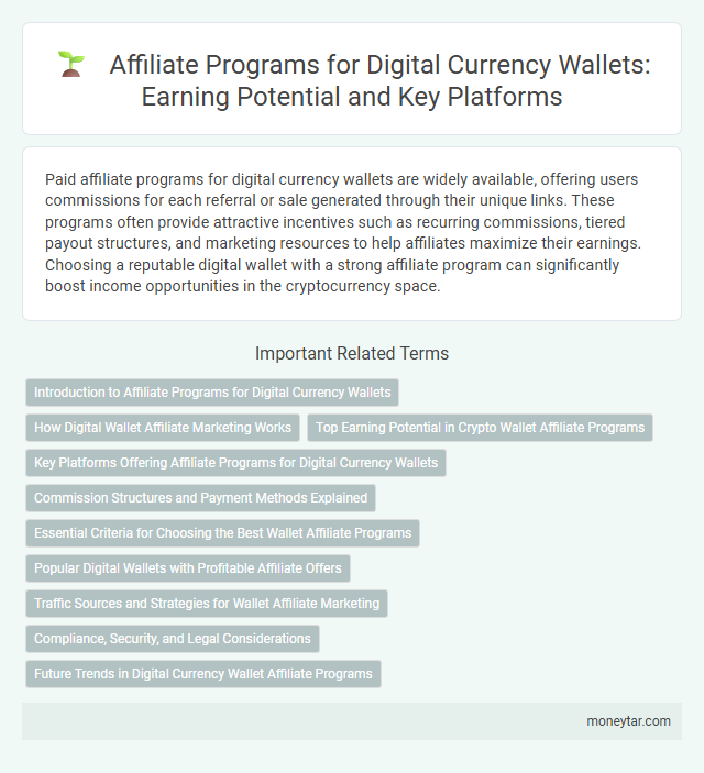 Affiliate Programs for Digital Currency Wallets: Earning Potential and Key Platforms