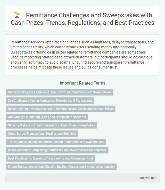 Remittance Challenges and Sweepstakes with Cash Prizes: Trends, Regulations, and Best Practices