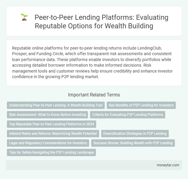 Peer-to-Peer Lending Platforms: Evaluating Reputable Options for Wealth Building
