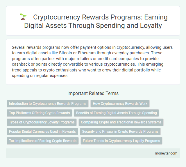 Cryptocurrency Rewards Programs: Earning Digital Assets Through Spending and Loyalty