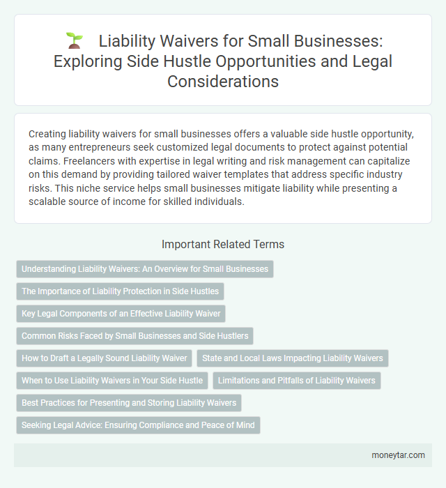 Liability Waivers for Small Businesses: Exploring Side Hustle Opportunities and Legal Considerations