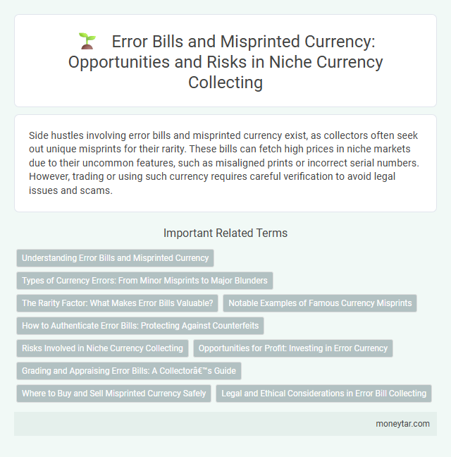 Error Bills and Misprinted Currency: Opportunities and Risks in Niche Currency Collecting