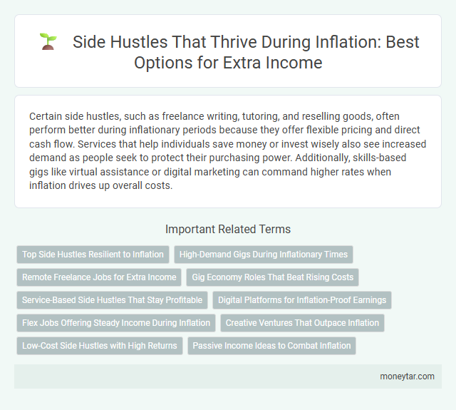 Side Hustles That Thrive During Inflation: Best Options for Extra Income