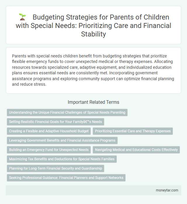 Budgeting Strategies for Parents of Children with Special Needs: Prioritizing Care and Financial Stability