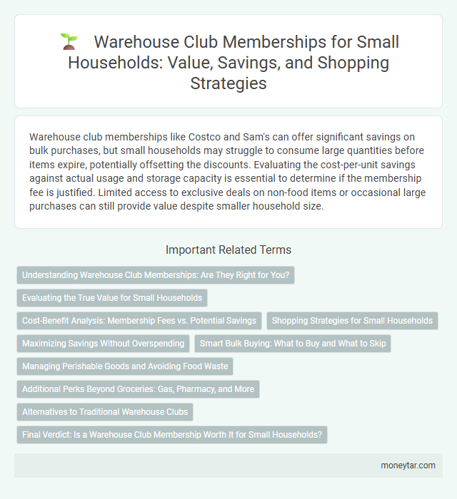Warehouse Club Memberships for Small Households: Value, Savings, and Shopping Strategies