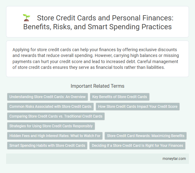 Store Credit Cards and Personal Finances: Benefits, Risks, and Smart Spending Practices
