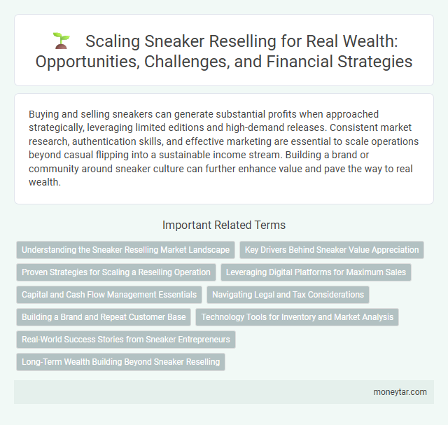 Scaling Sneaker Reselling for Real Wealth: Opportunities, Challenges, and Financial Strategies