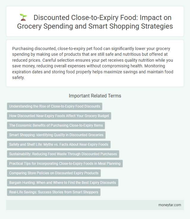 Discounted Close-to-Expiry Food: Impact on Grocery Spending and Smart Shopping Strategies
