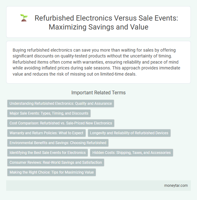 Refurbished Electronics Versus Sale Events: Maximizing Savings and Value