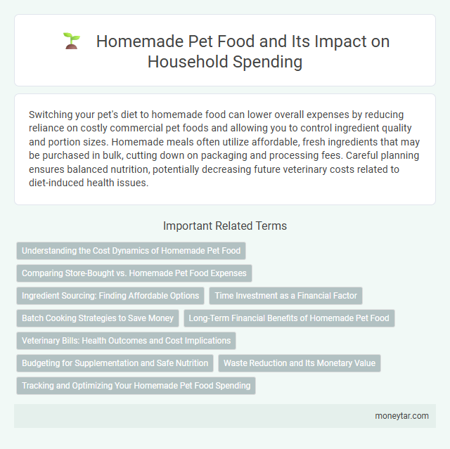 Homemade Pet Food and Its Impact on Household Spending