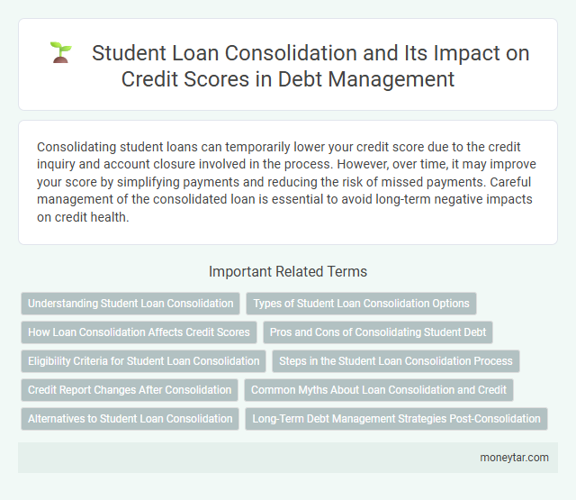 Student Loan Consolidation and Its Impact on Credit Scores in Debt Management