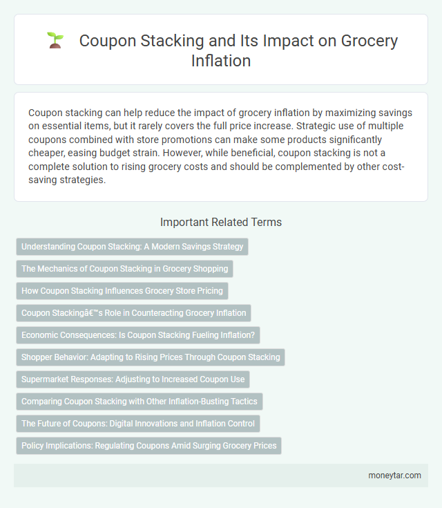 Coupon Stacking and Its Impact on Grocery Inflation