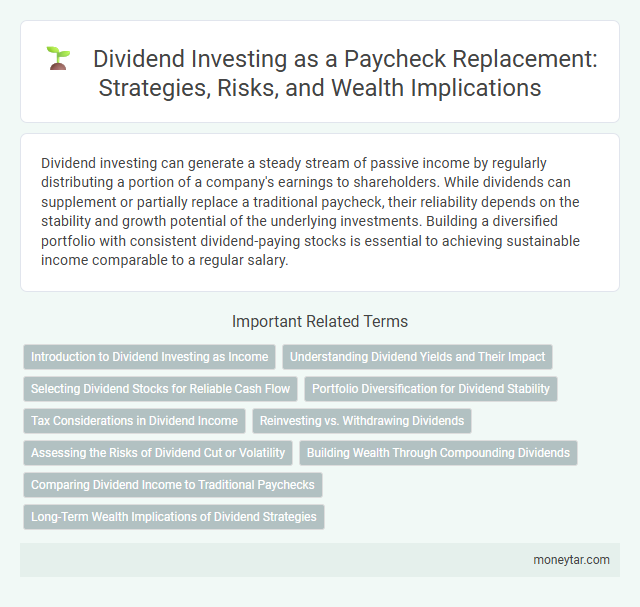 Dividend Investing as a Paycheck Replacement: Strategies, Risks, and Wealth Implications