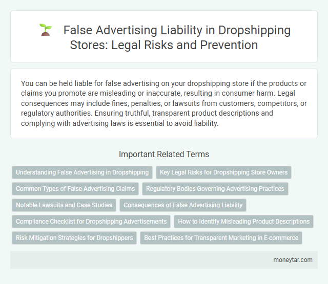 False Advertising Liability in Dropshipping Stores: Legal Risks and Prevention