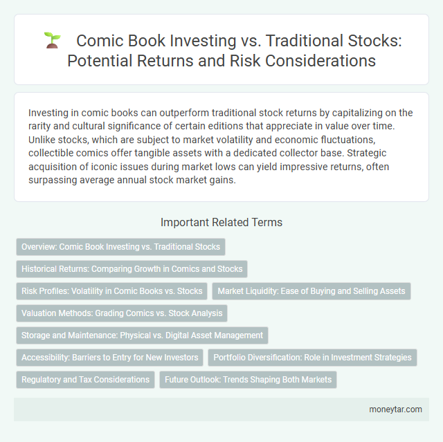 Comic Book Investing vs. Traditional Stocks: Potential Returns and Risk Considerations