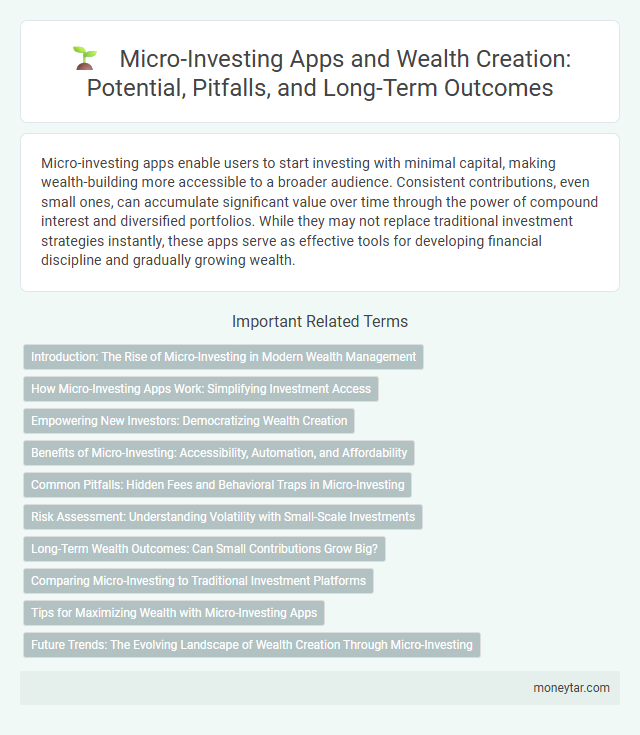 Micro-Investing Apps and Wealth Creation: Potential, Pitfalls, and Long-Term Outcomes