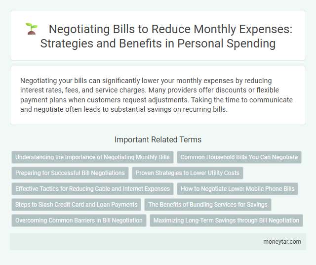 Negotiating Bills to Reduce Monthly Expenses: Strategies and Benefits in Personal Spending