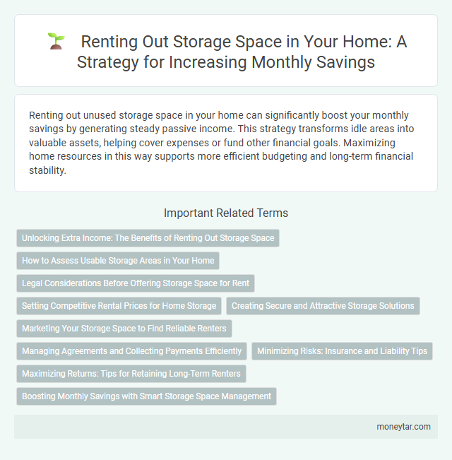 Renting Out Storage Space in Your Home: A Strategy for Increasing Monthly Savings