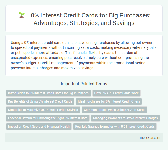 0% Interest Credit Cards for Big Purchases: Advantages, Strategies, and Savings
