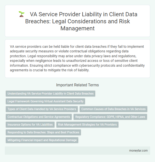 VA Service Provider Liability in Client Data Breaches: Legal Considerations and Risk Management