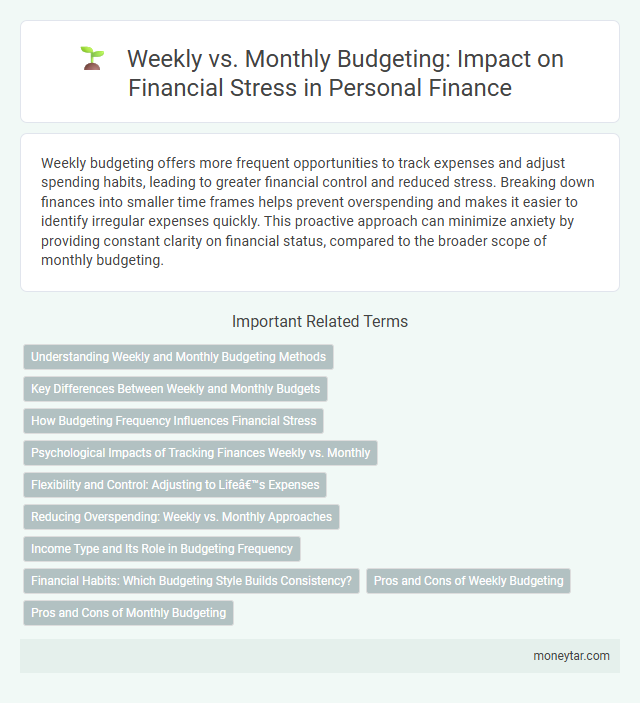 Weekly vs. Monthly Budgeting: Impact on Financial Stress in Personal Finance