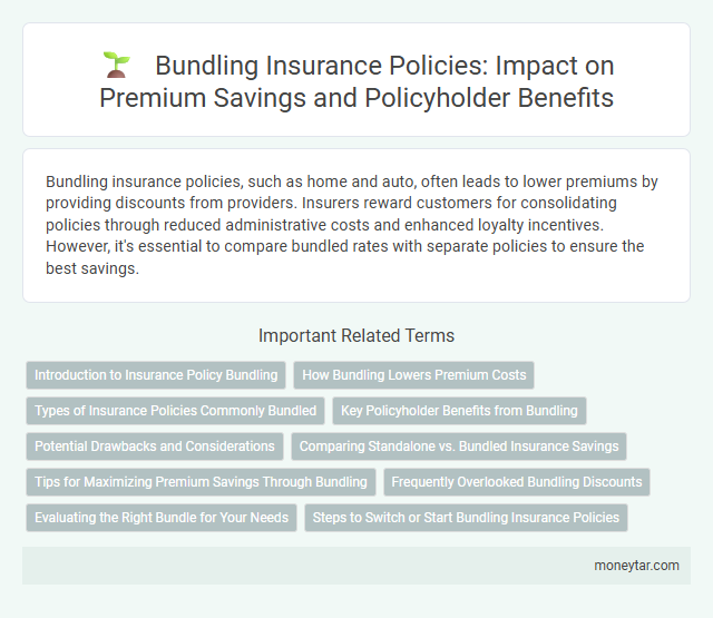 Bundling Insurance Policies: Impact on Premium Savings and Policyholder Benefits