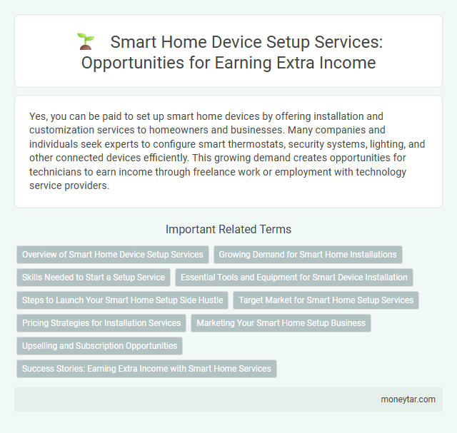 Smart Home Device Setup Services: Opportunities for Earning Extra Income