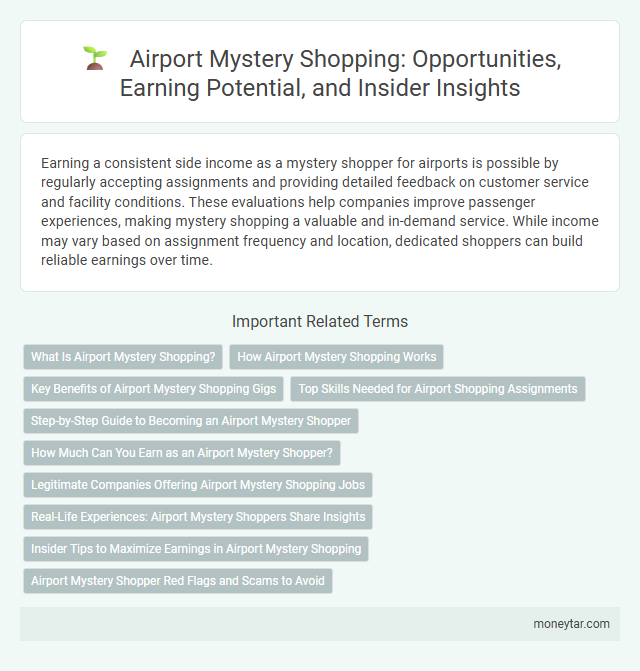 Airport Mystery Shopping: Opportunities, Earning Potential, and Insider Insights