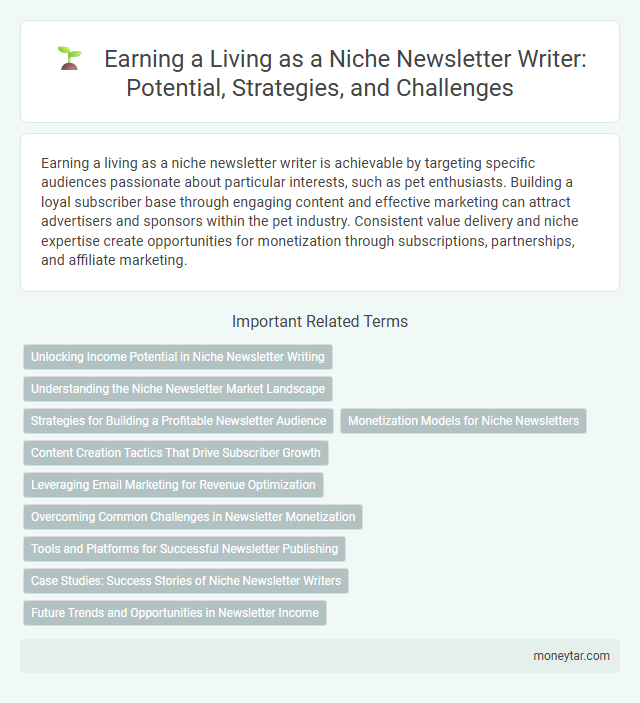 Earning a Living as a Niche Newsletter Writer: Potential, Strategies, and Challenges