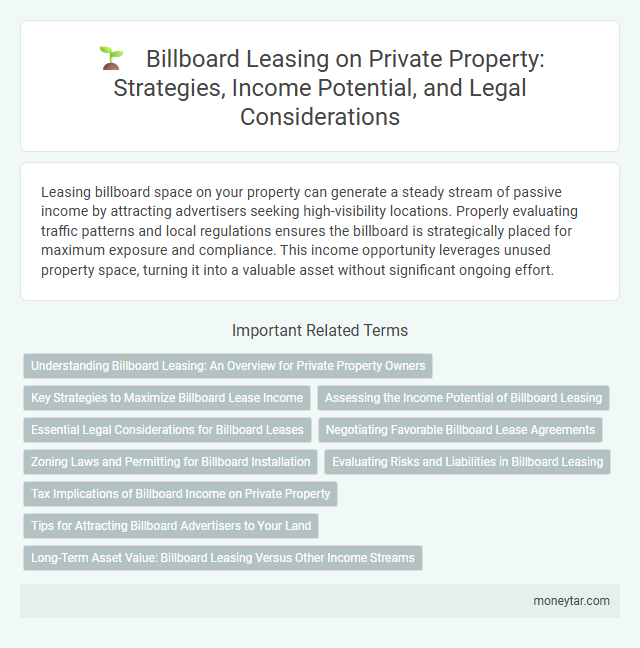 Billboard Leasing on Private Property: Strategies, Income Potential, and Legal Considerations