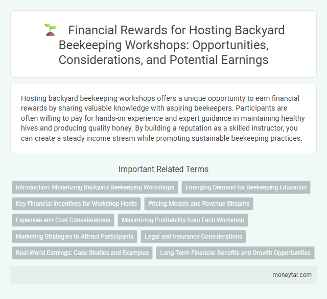 Financial Rewards for Hosting Backyard Beekeeping Workshops: Opportunities, Considerations, and Potential Earnings