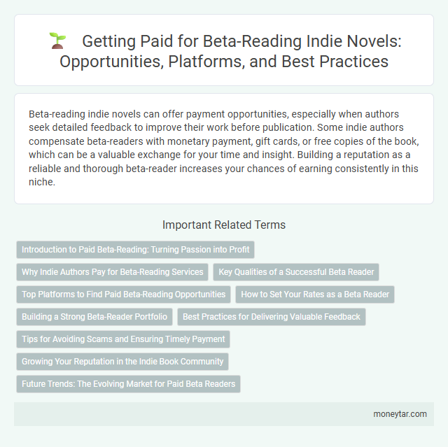 Getting Paid for Beta-Reading Indie Novels: Opportunities, Platforms, and Best Practices