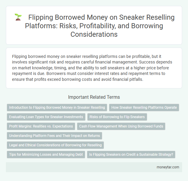 Flipping Borrowed Money on Sneaker Reselling Platforms: Risks, Profitability, and Borrowing Considerations