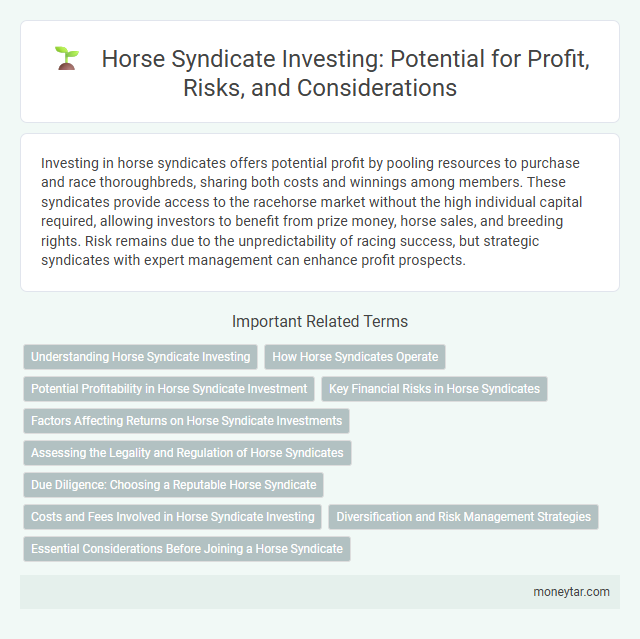 Horse Syndicate Investing: Potential for Profit, Risks, and Considerations
