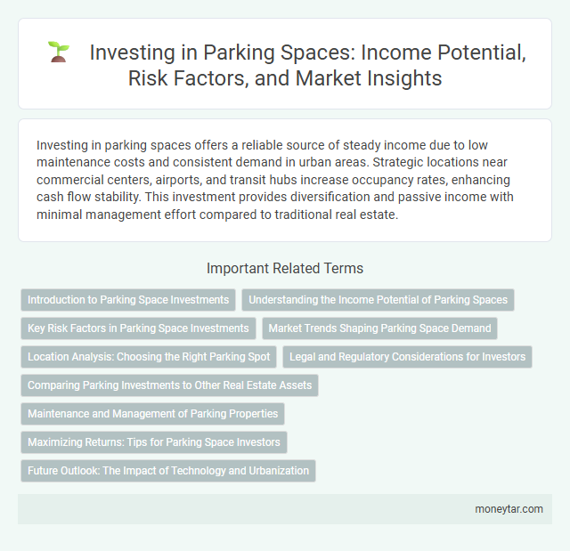 Investing in Parking Spaces: Income Potential, Risk Factors, and Market Insights