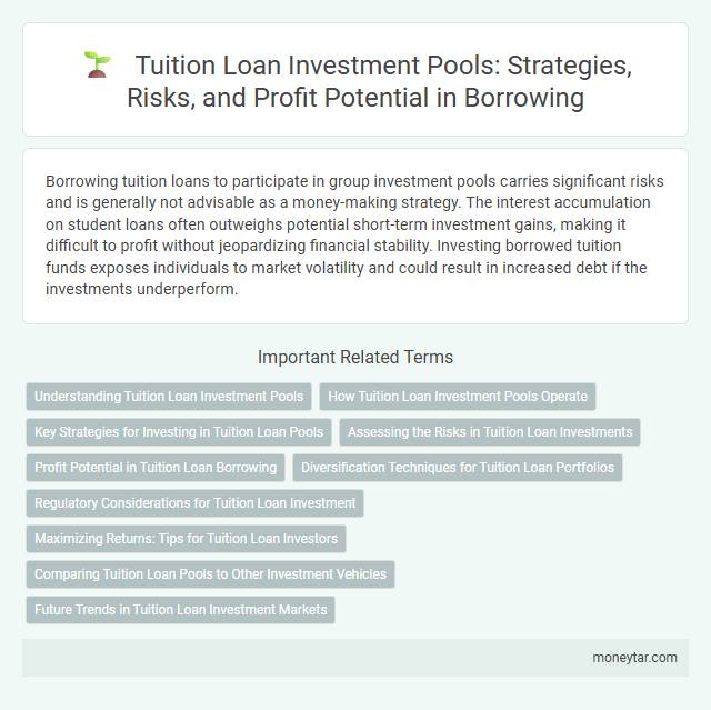 Tuition Loan Investment Pools: Strategies, Risks, and Profit Potential in Borrowing